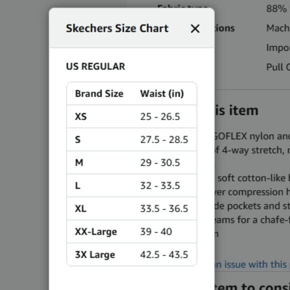 Skechers Go Walk Tight GoFlex High Waisted 7/8 Leggings Black NWT - Picture 3 of 3